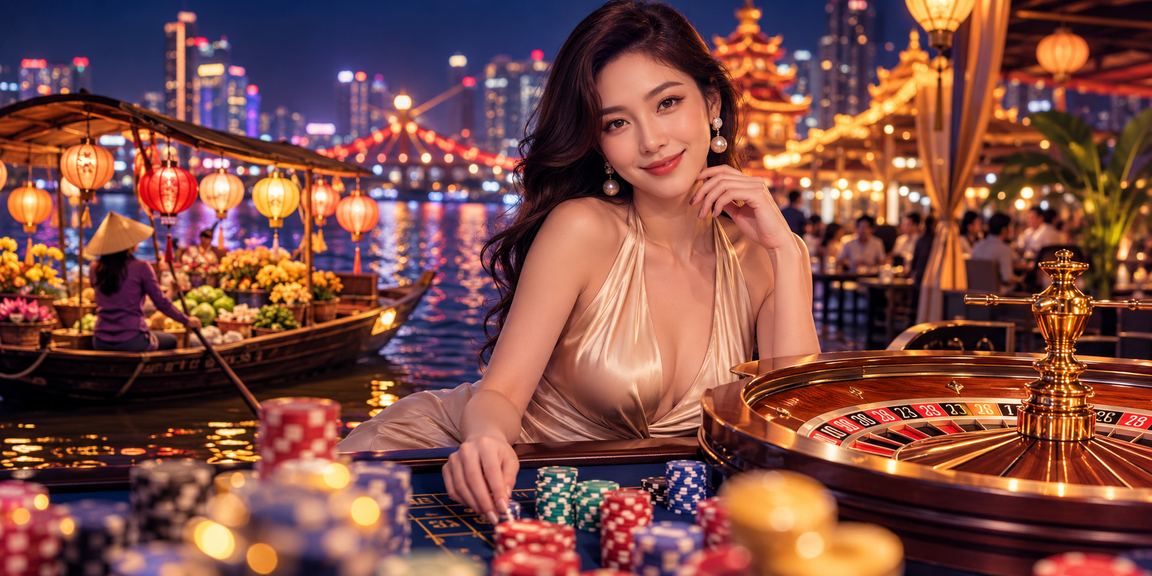 Không khí sôi động tại chợ đêm Hà Nội, liên tưởng đến trải nghiệm roulette và giải thưởng trực tuyến
